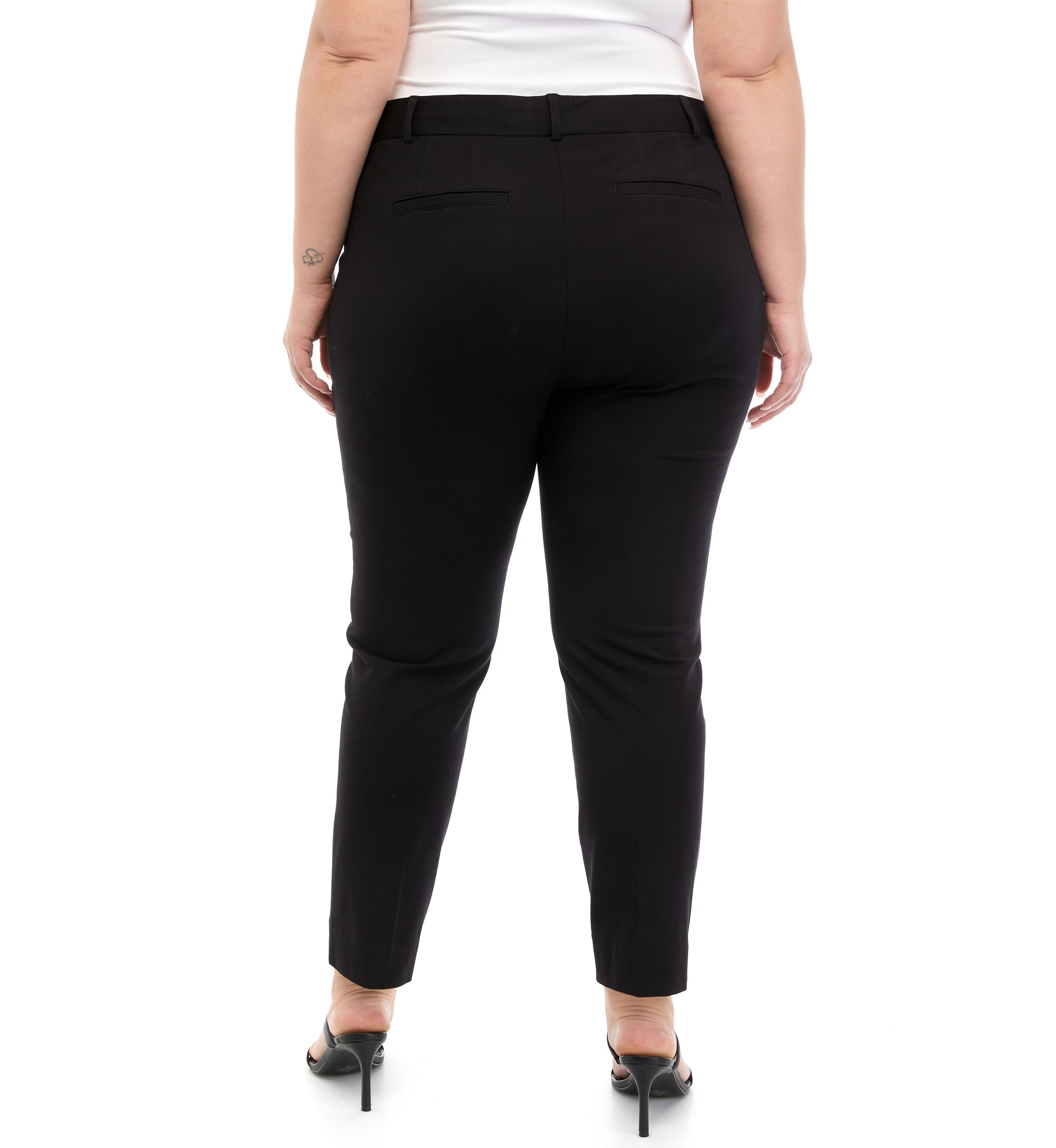 Plus Size Cary Flat Front Bi-Stretch Pants