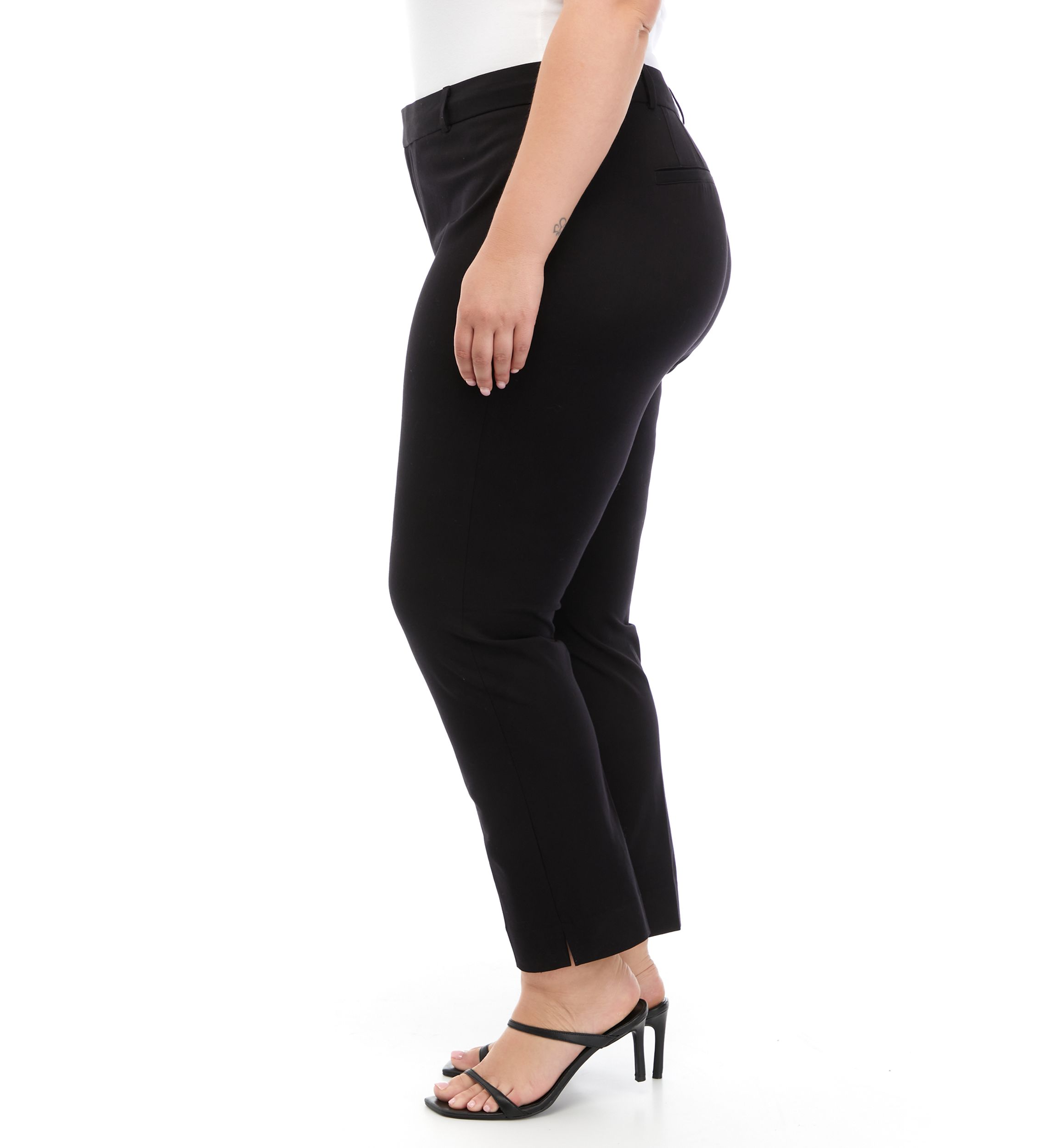Plus Size Cary Flat Front Bi-Stretch Pants