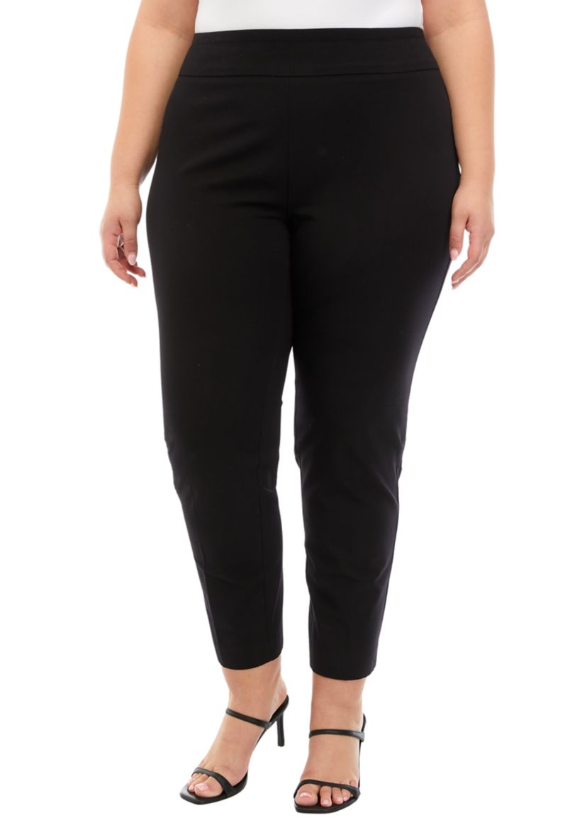 Plus Size Ashley Pull On Bi-Stretch Pants