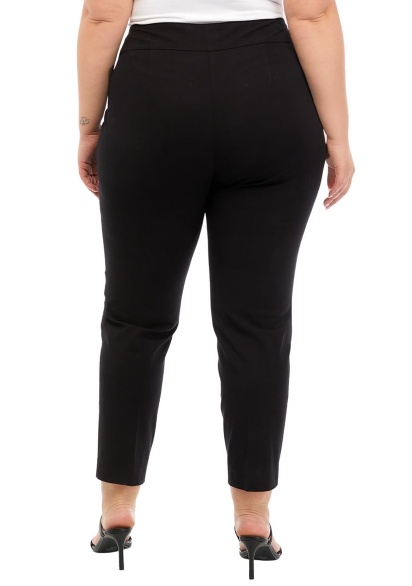 Plus Size Ashley Pull On Bi-Stretch Pants