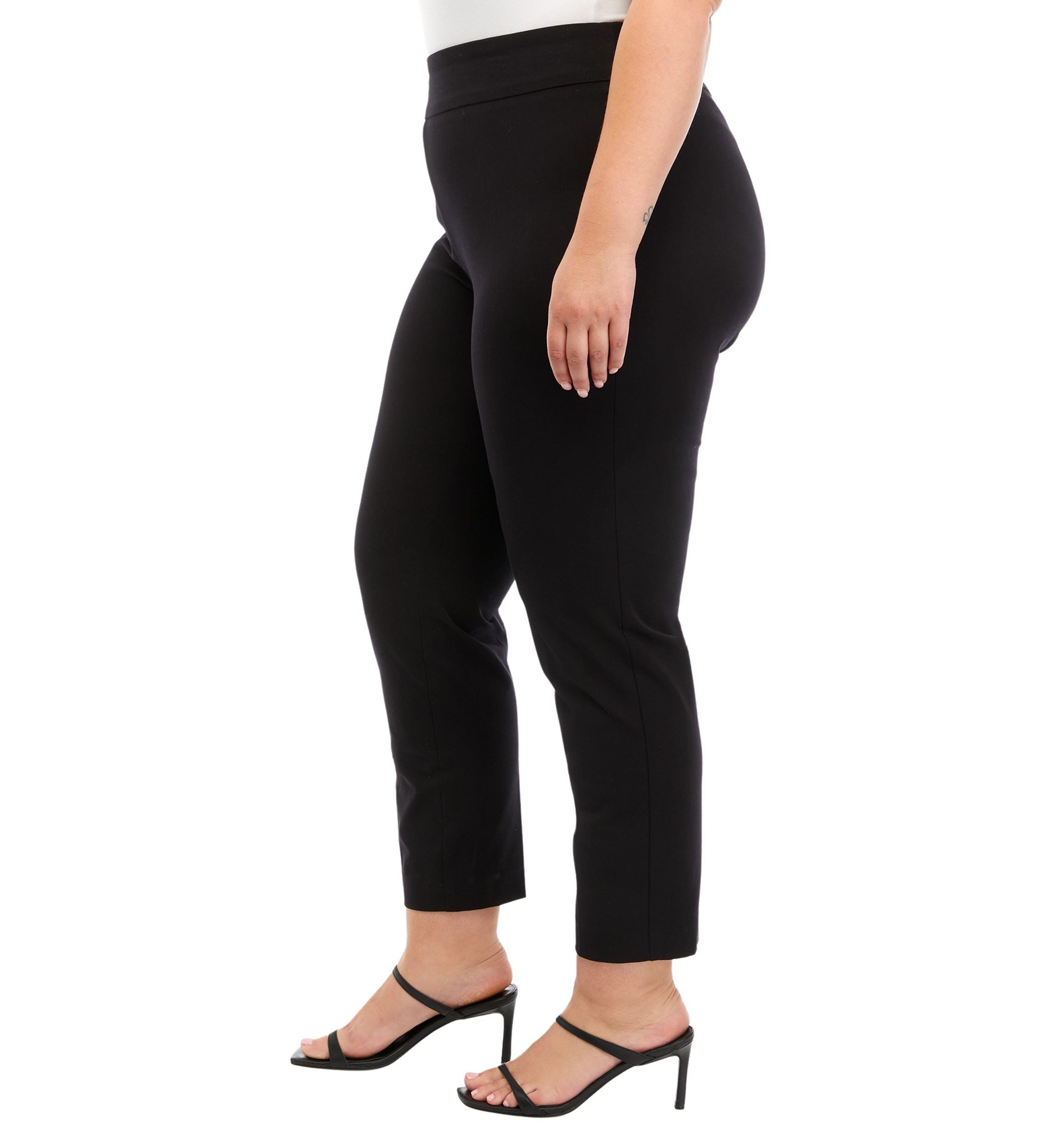 Plus Size Ashley Pull On Bi-Stretch Pants