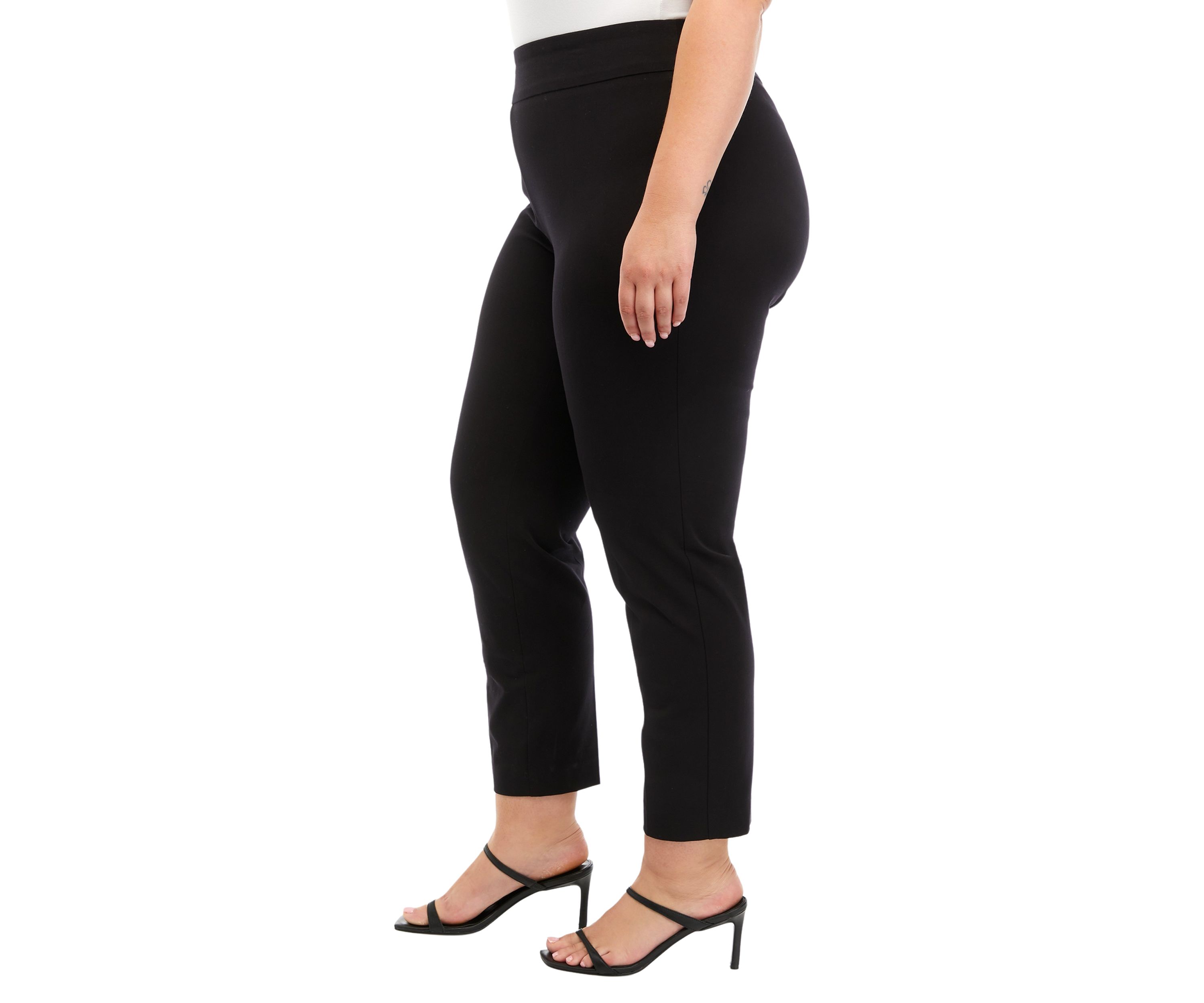 Plus Size Ashley Pull On Bi-Stretch Pants