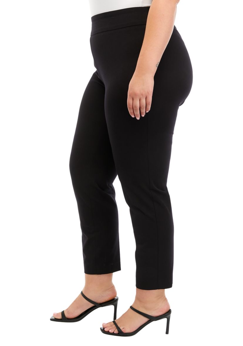 Plus Size Ashley Pull On Bi-Stretch Pants