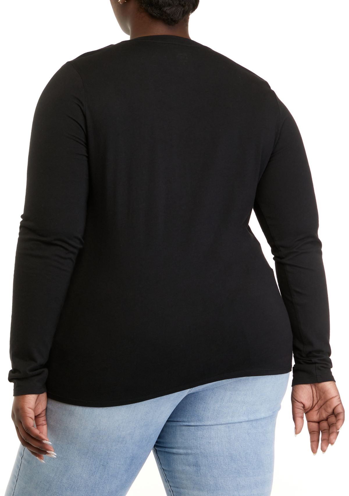 Plus Size Long Sleeve T-Shirt 