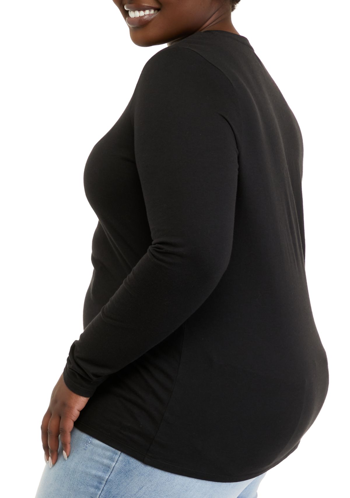 Plus Size Long Sleeve T-Shirt 