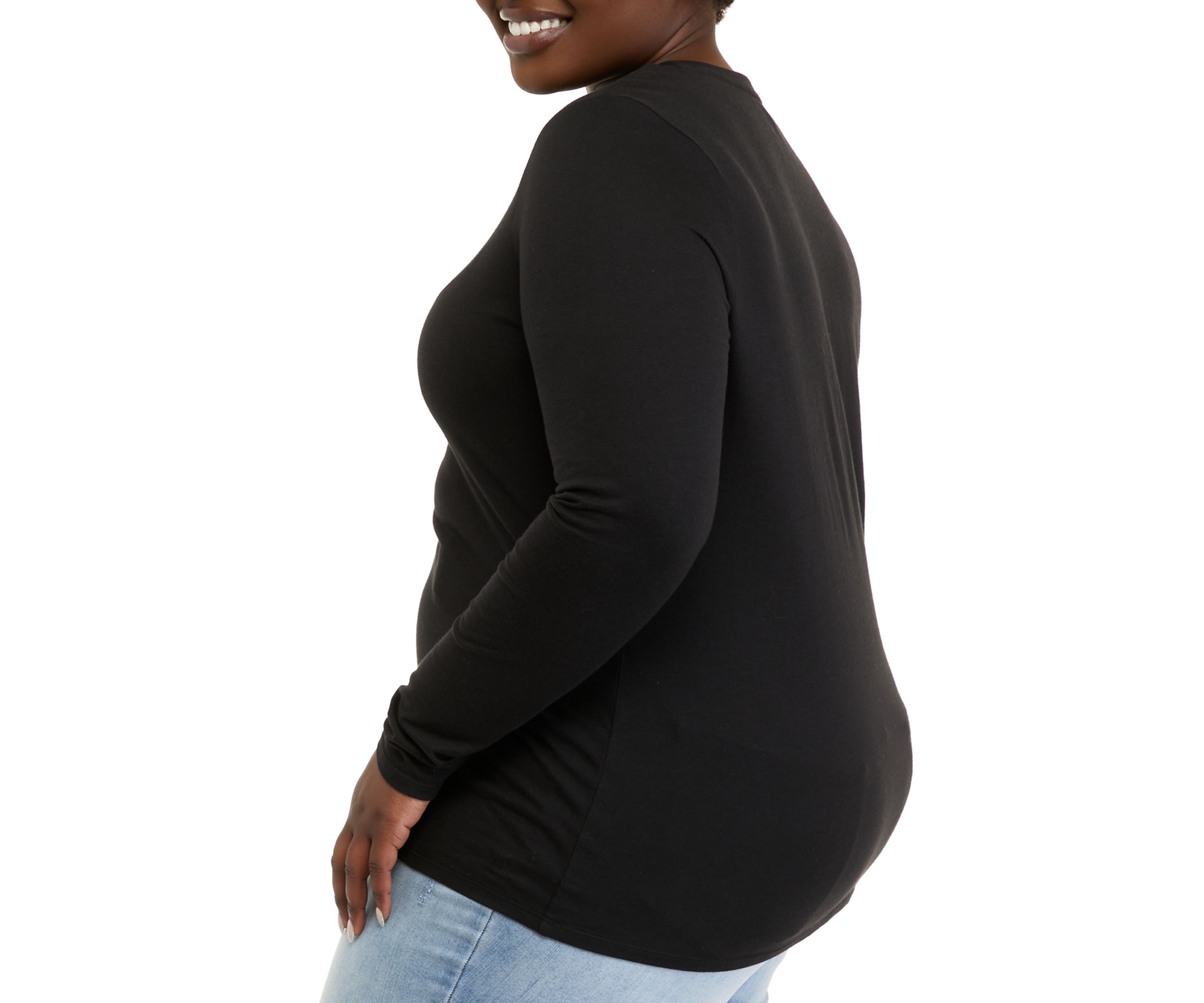 Plus Size Long Sleeve T-Shirt 