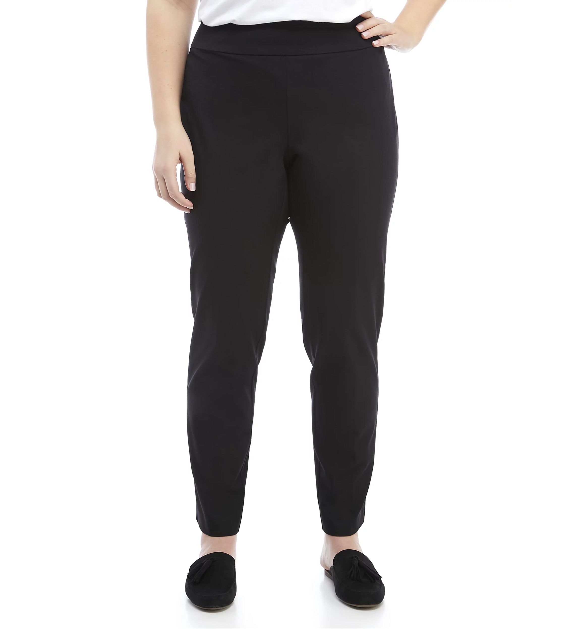  Plus Size Ashley Bi Stretch Pull On Pants 