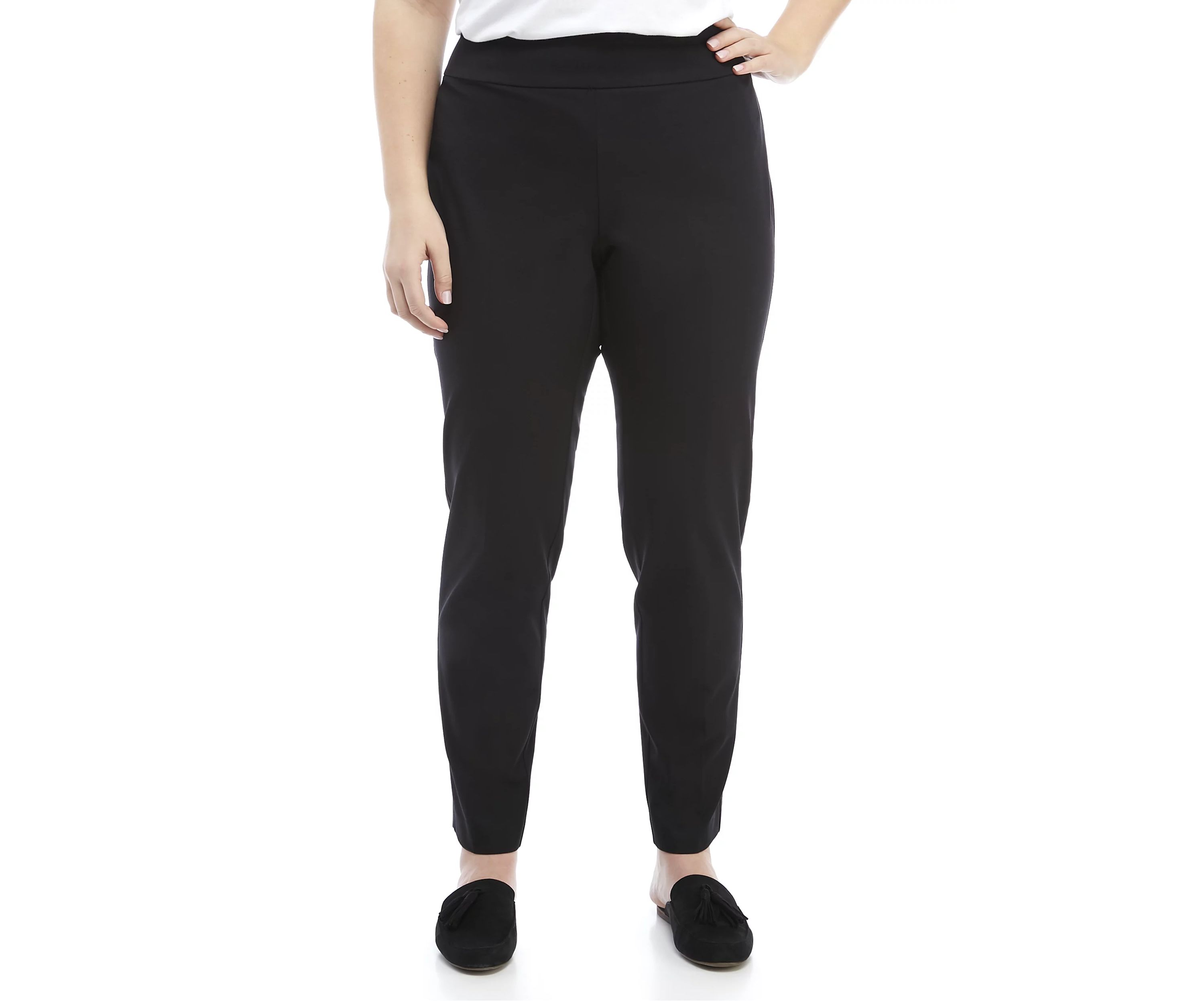  Plus Size Ashley Bi Stretch Pull On Pants 