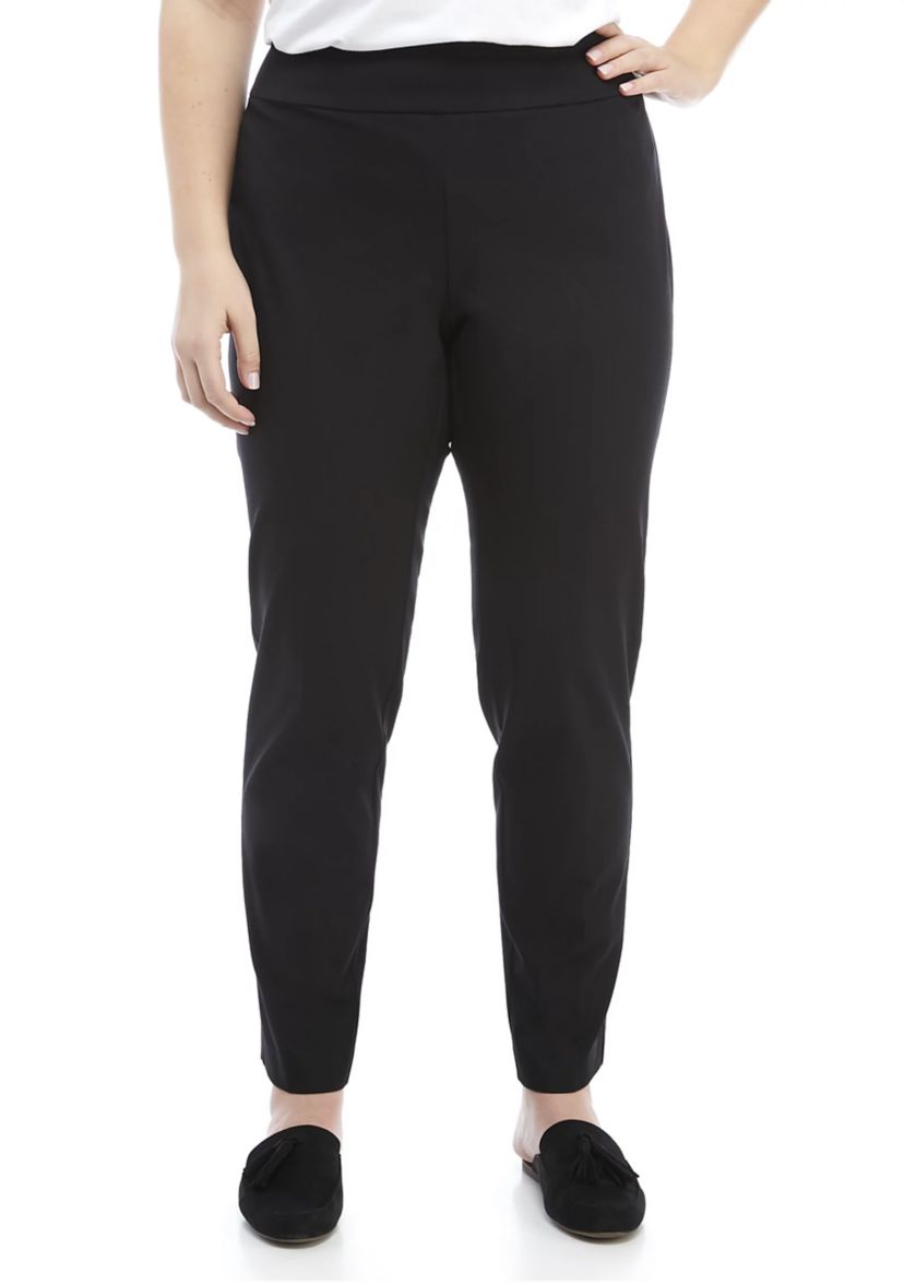  Plus Size Ashley Bi Stretch Pull On Pants 