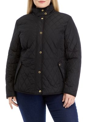 Women's plus size quilted hotsell barn jacket