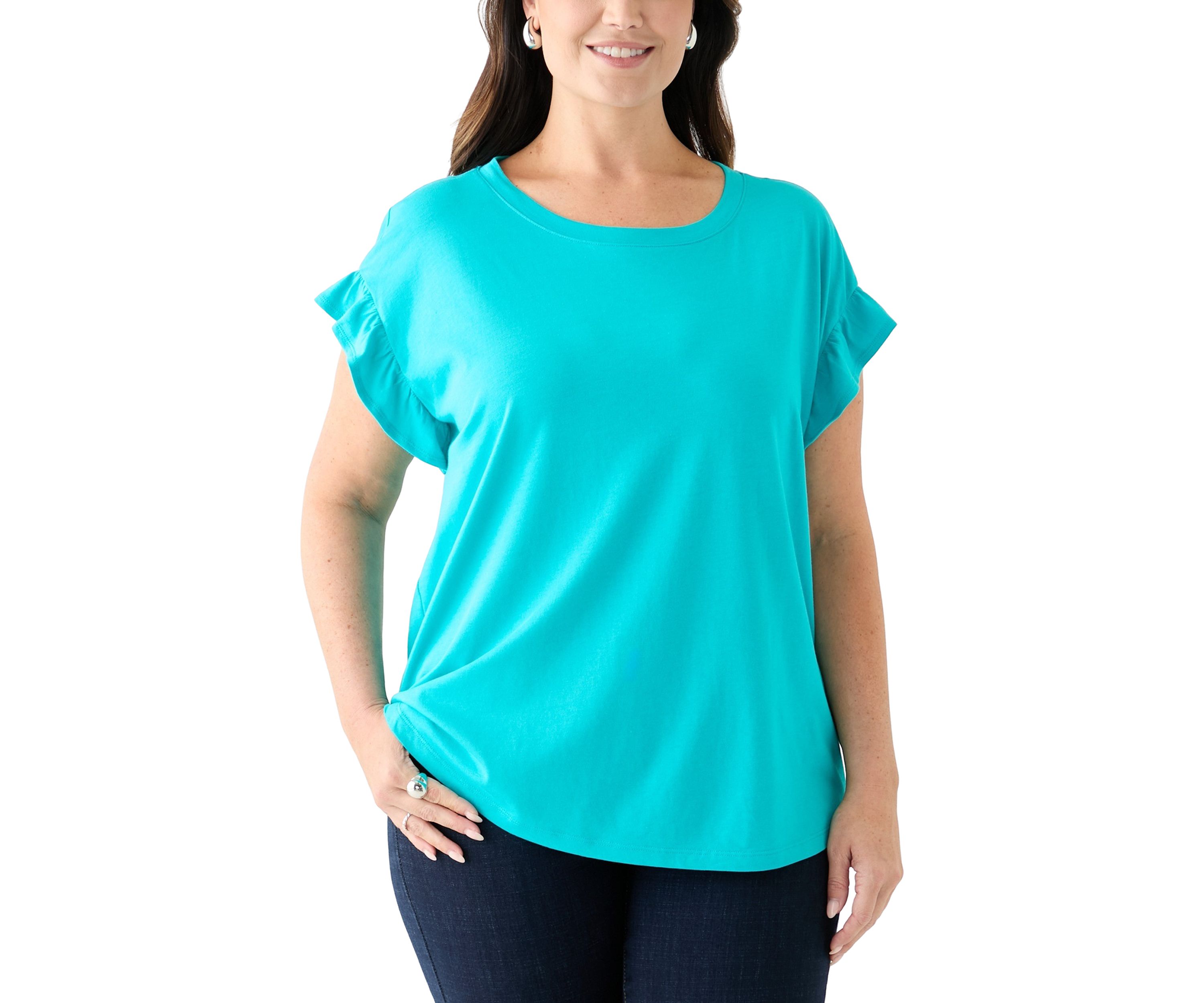 Plus Size Flutter T-Shirt 