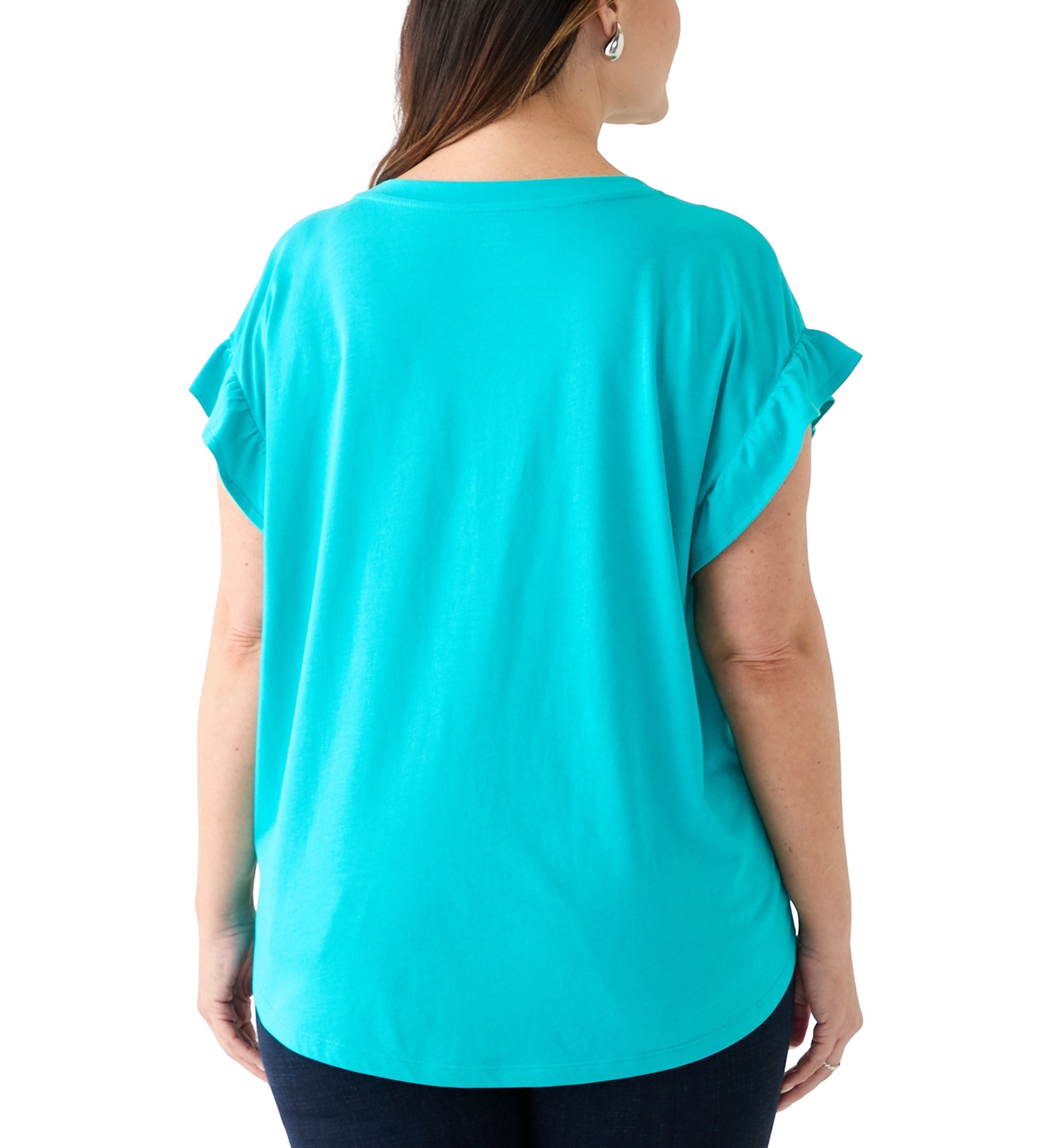 Plus Size Flutter T-Shirt 