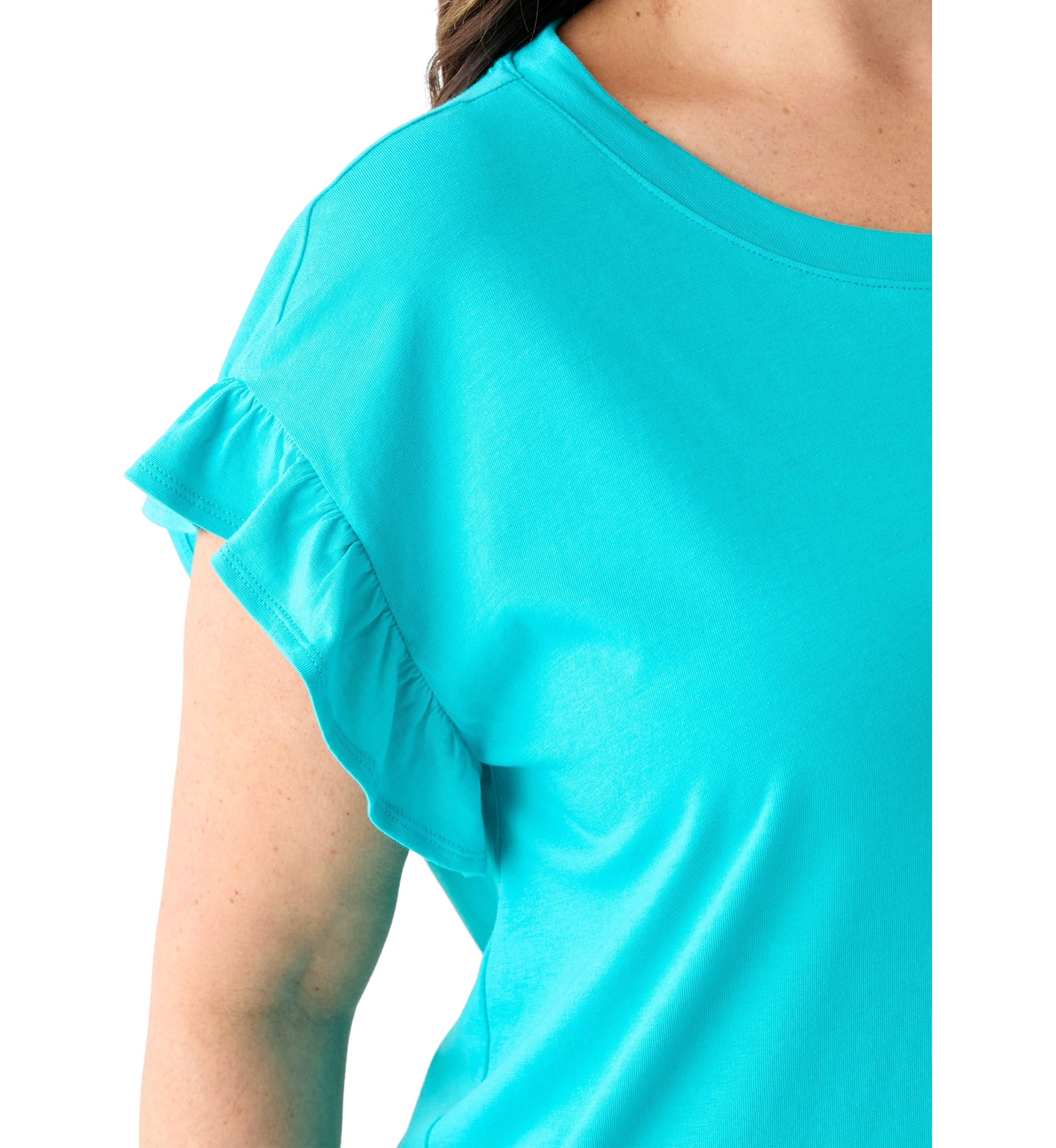 Plus Size Flutter T-Shirt 
