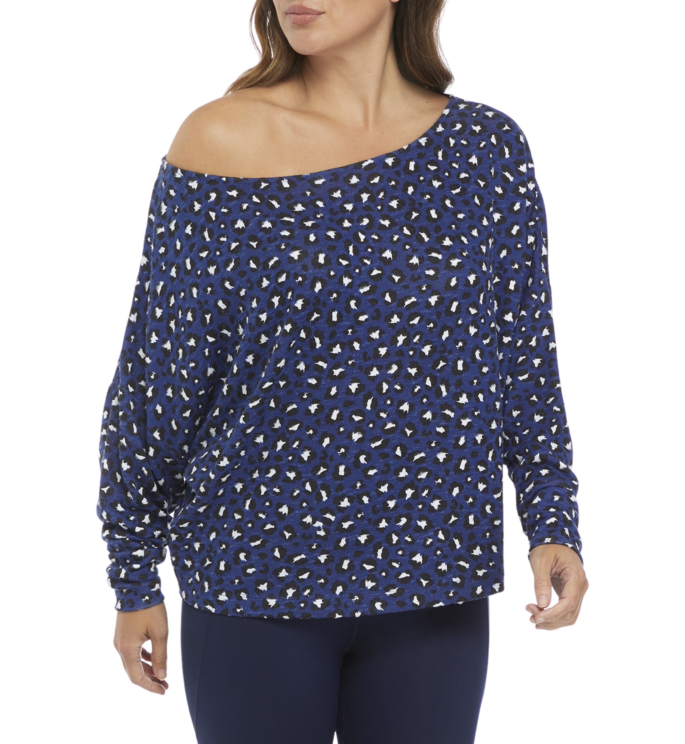 Womens Long Dolman Sleeve Top