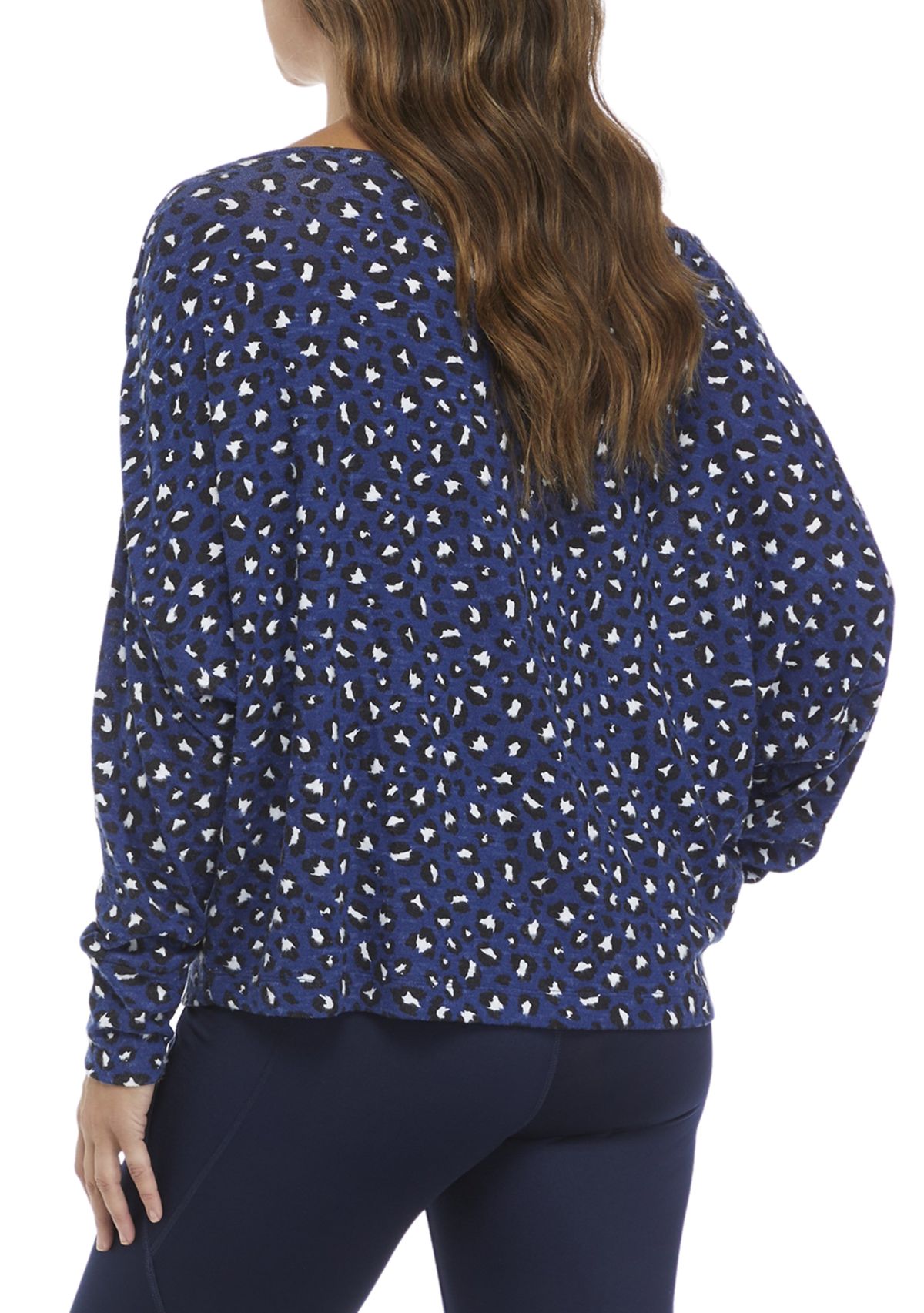 Womens Long Dolman Sleeve Top