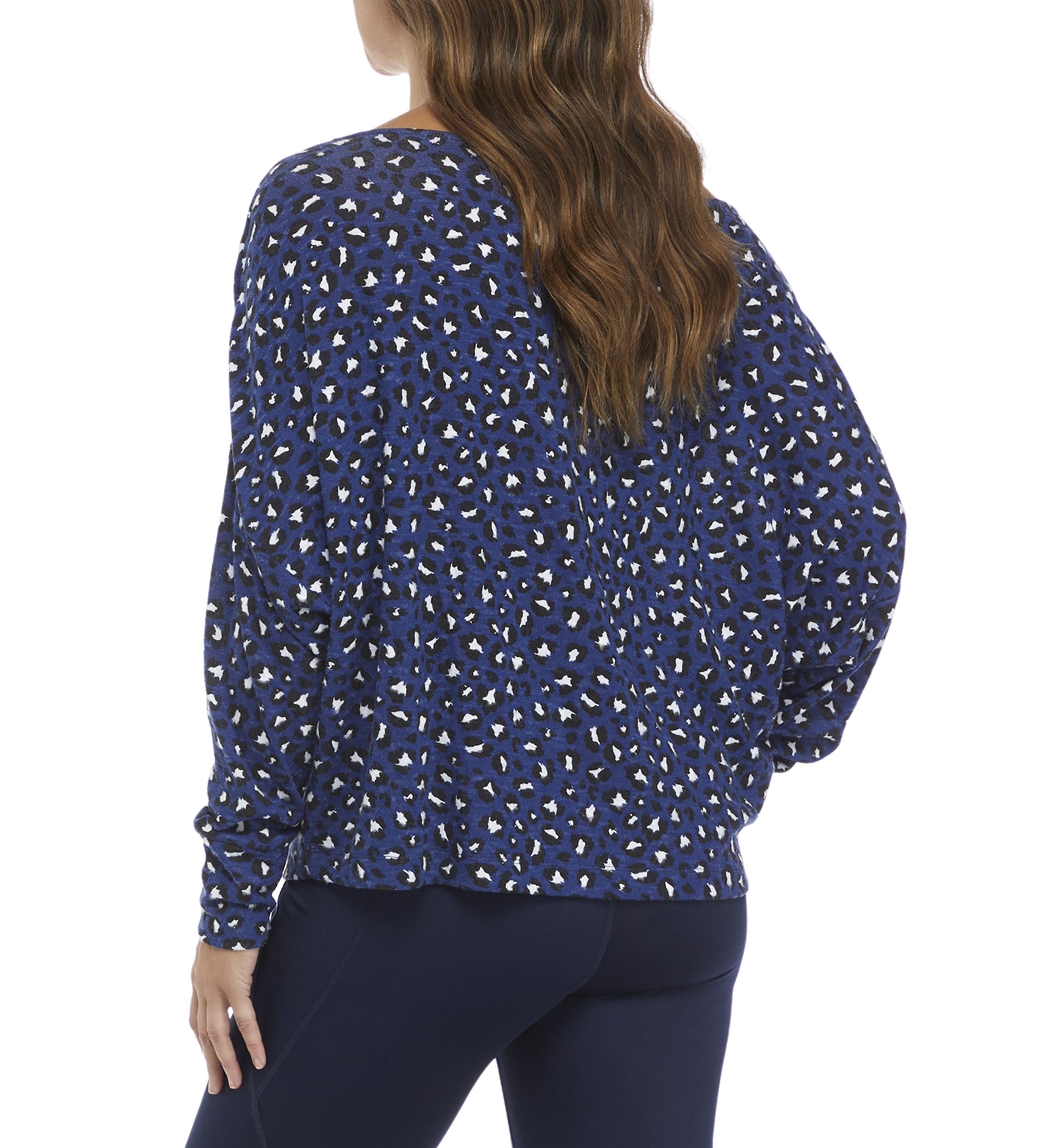 Womens Long Dolman Sleeve Top