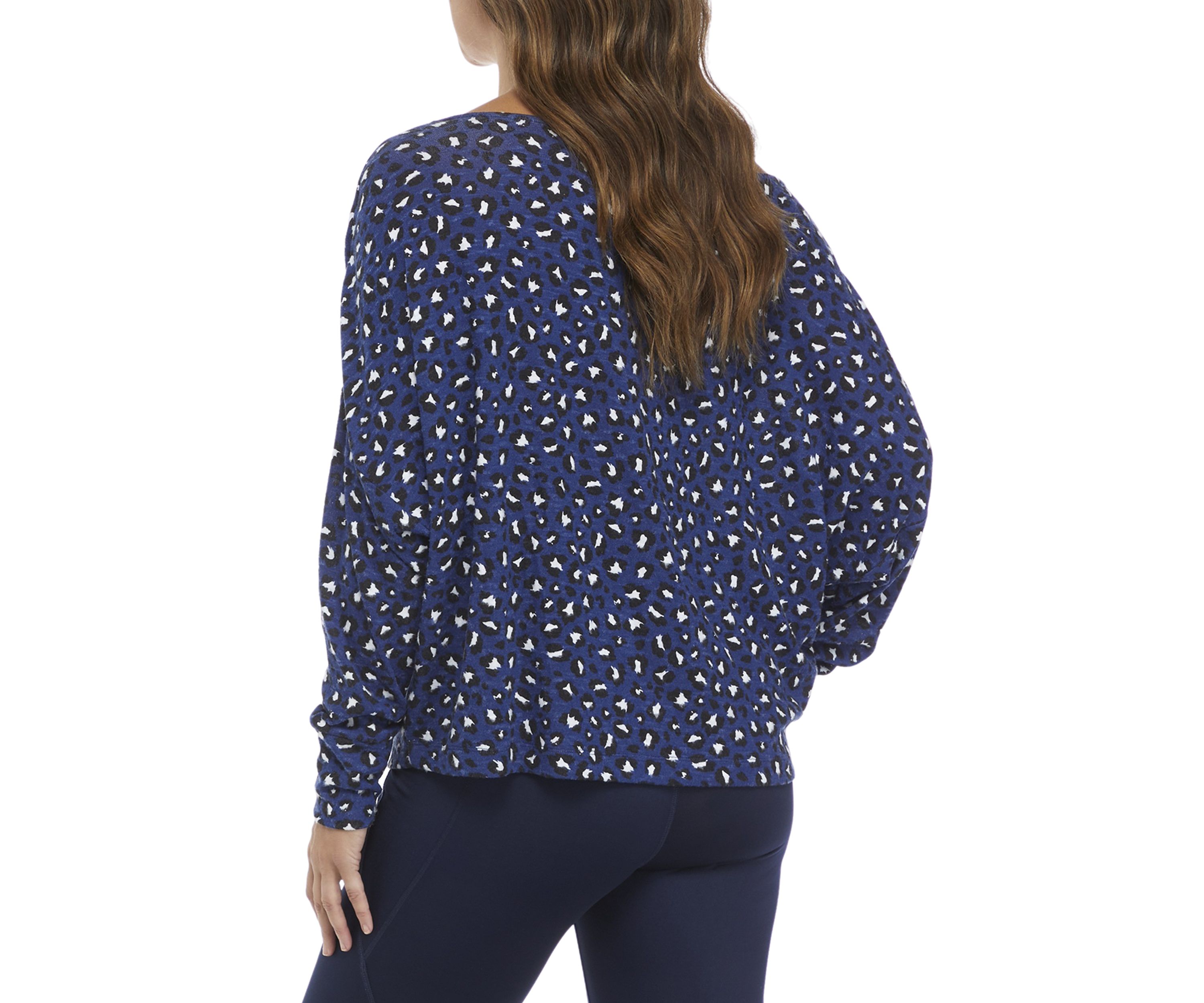 Womens Long Dolman Sleeve Top