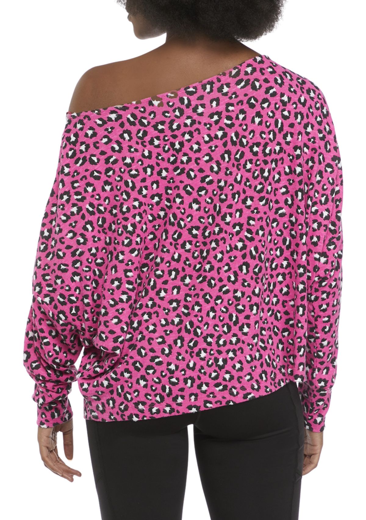Womens Long Dolman Sleeve Top
