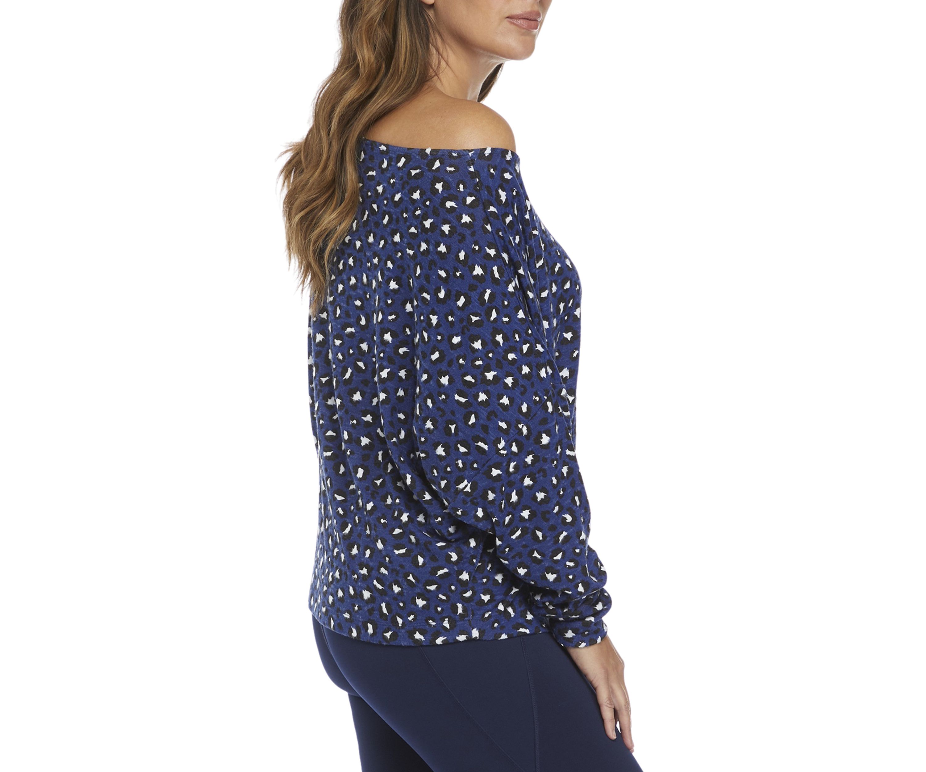 Womens Long Dolman Sleeve Top