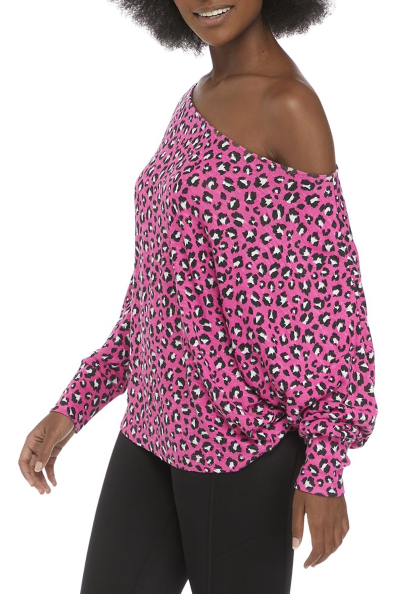 Womens Long Dolman Sleeve Top