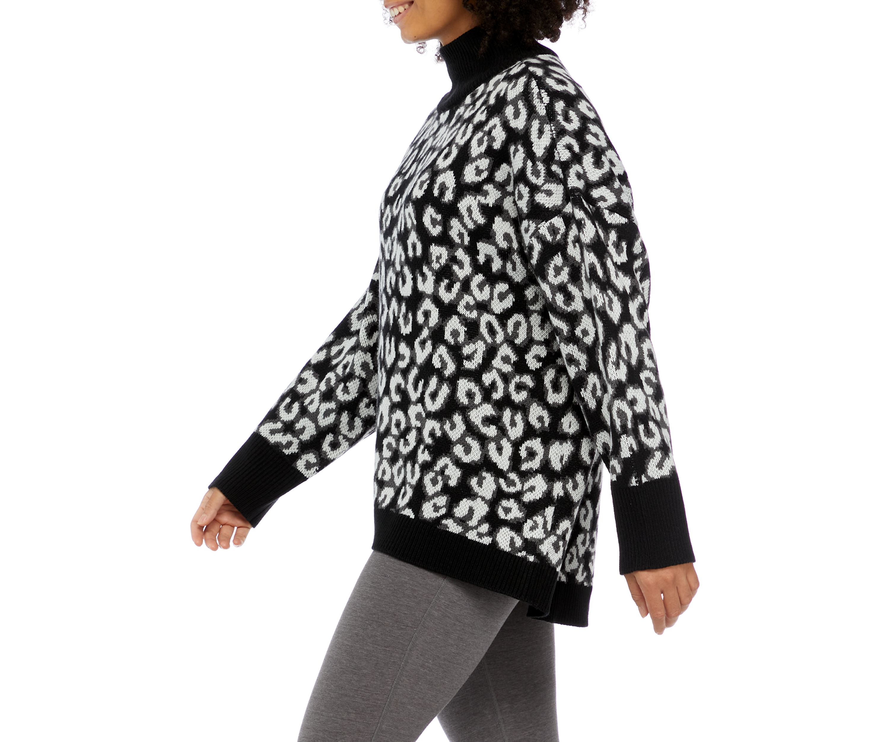 Printed Tunic Sweater