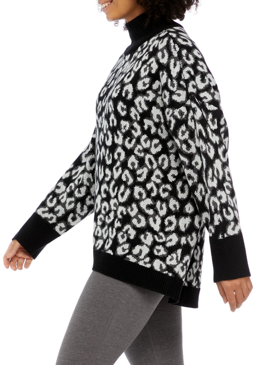 Printed Tunic Sweater