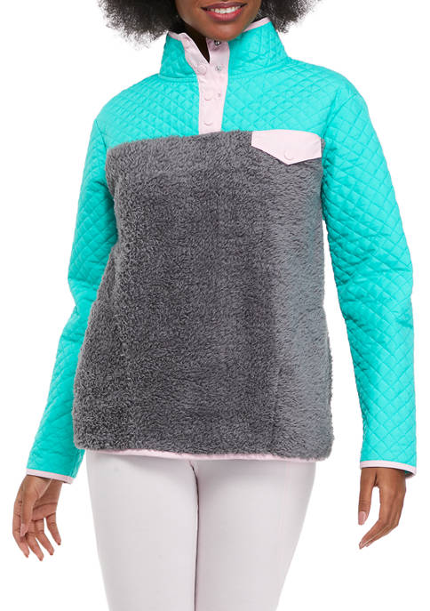 Cabana by Crown & Ivy™ Womens Quilted Woobie