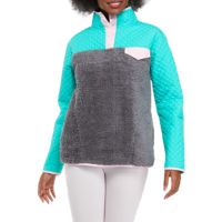 Cabana by Crown & Ivy Women's Quilted Woobie Jacket Deals