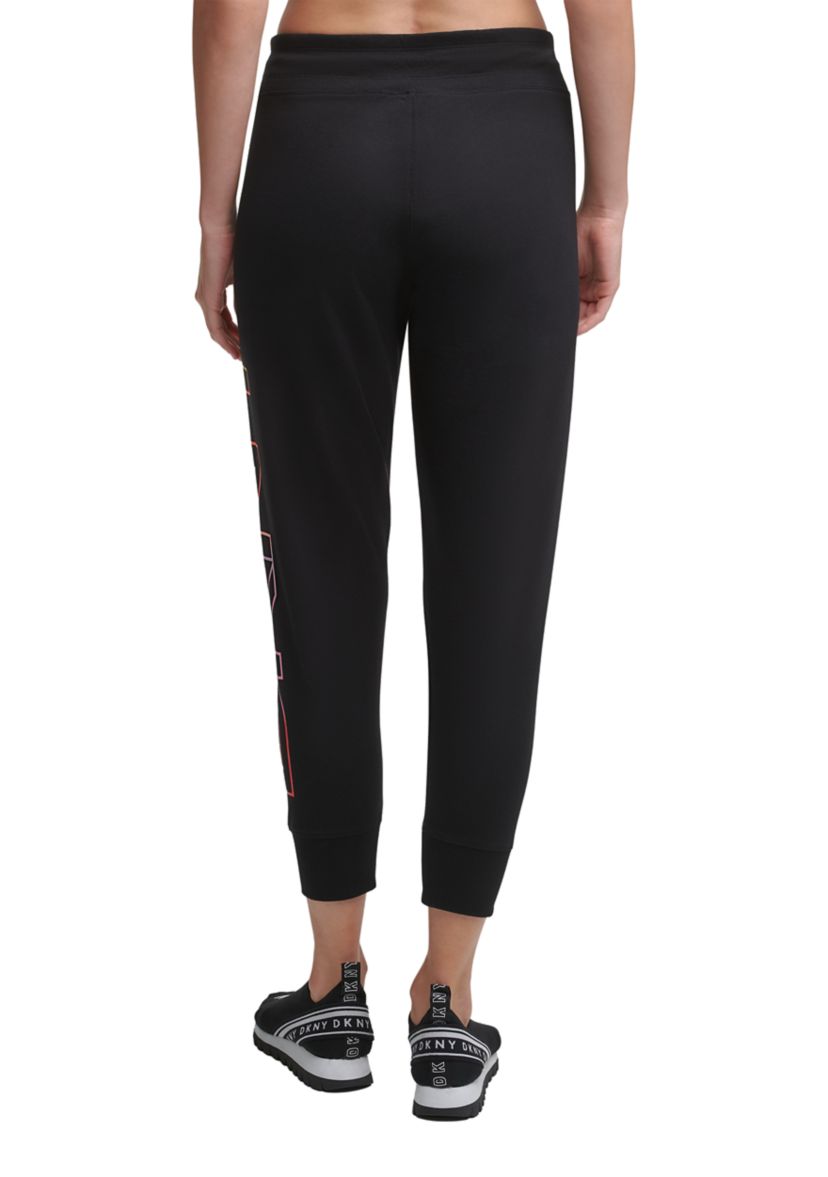 Ombré Logo Cropped Joggers