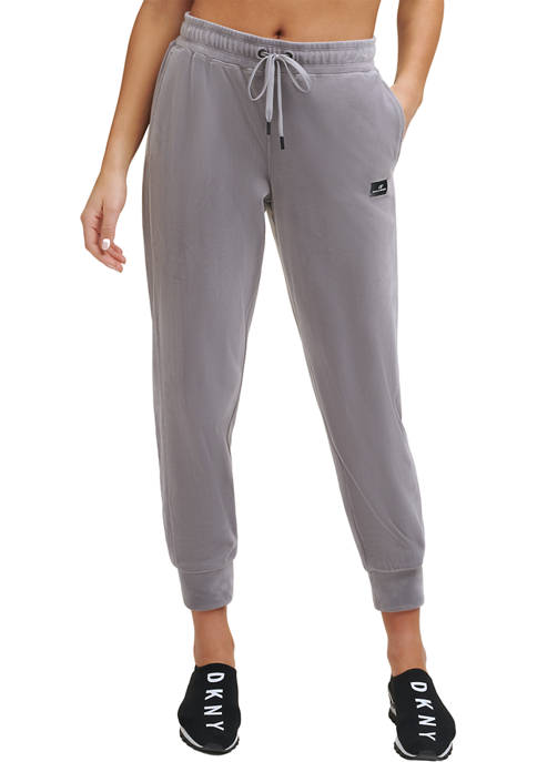 DKNY Sport Velour Relaxed Joggers