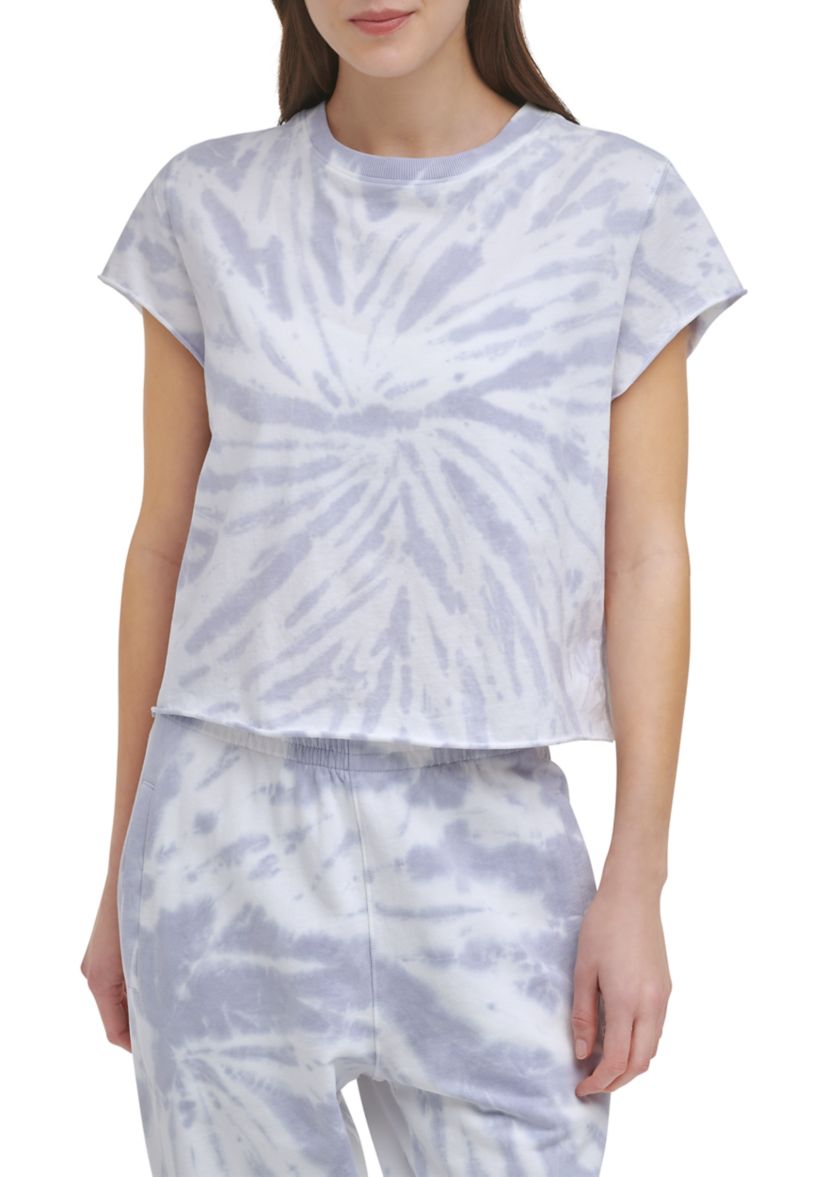 Spiral Tie-Dye Short Sleeve Boxy T-Shirt