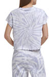 Spiral Tie-Dye Short Sleeve Boxy T-Shirt