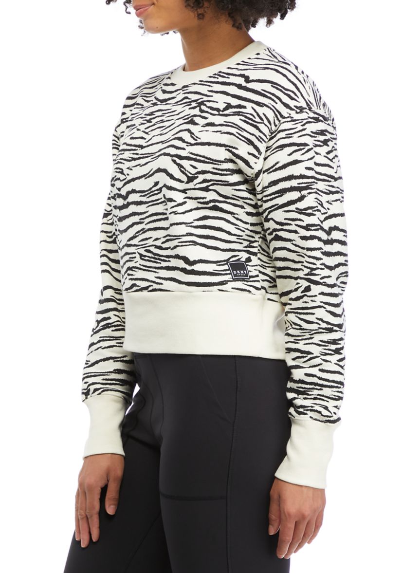  Tiger King Print Pullover