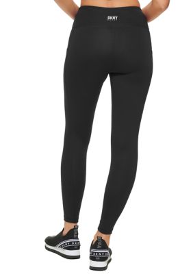 Dkny Sport Women's Balance Compression Cargo Leggings In Duck Green