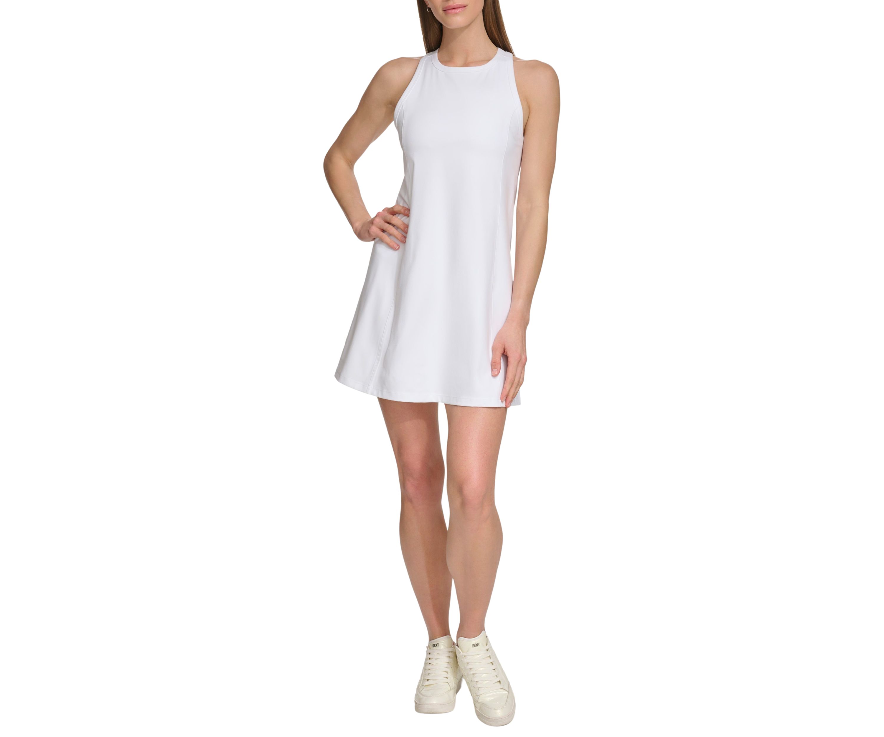Balance Compression Racerback Tennis Dress with Built In Bra 