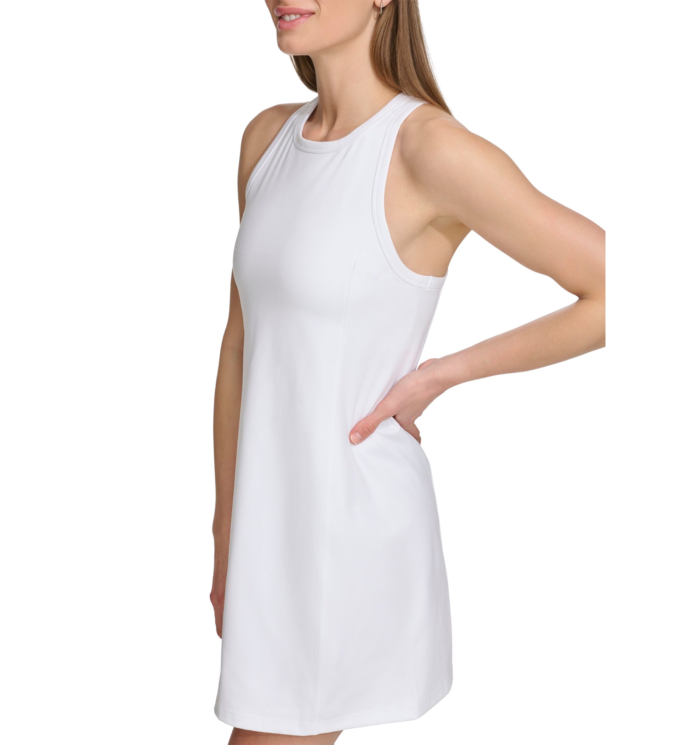Balance Compression Racerback Tennis Dress with Built In Bra 