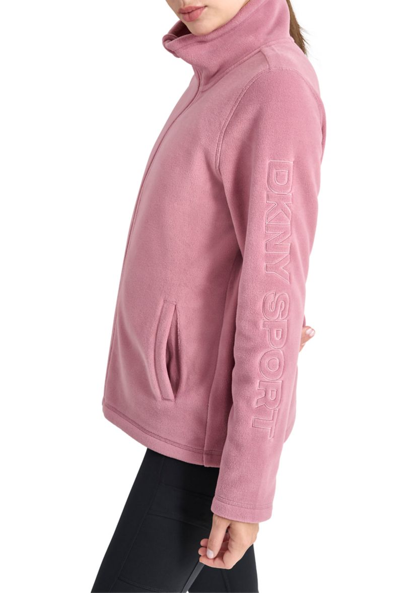 Tech Fleece Full Zip Jacket with Tonal Outline Embroidered Logo