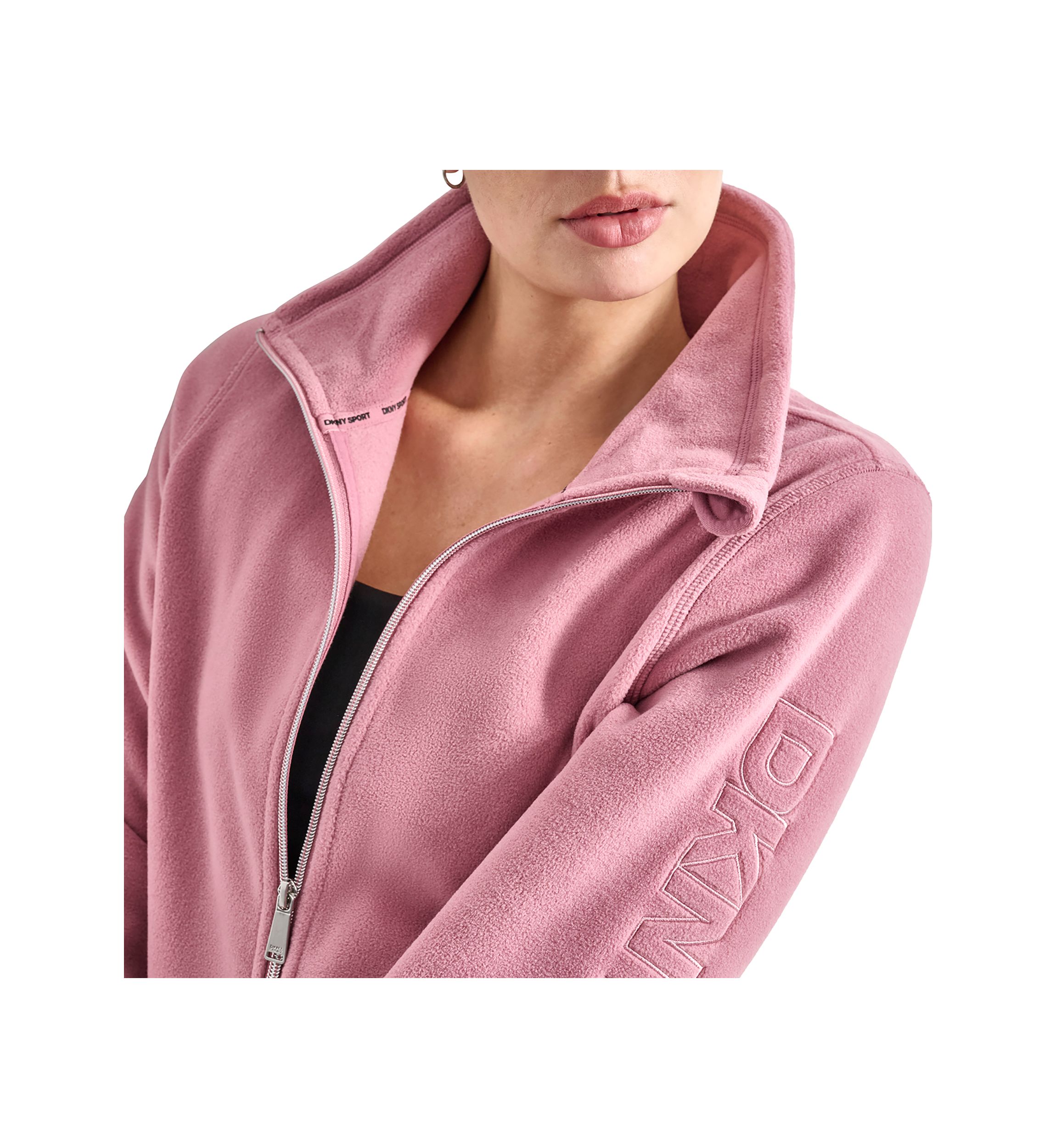 Tech Fleece Full Zip Jacket with Tonal Outline Embroidered Logo