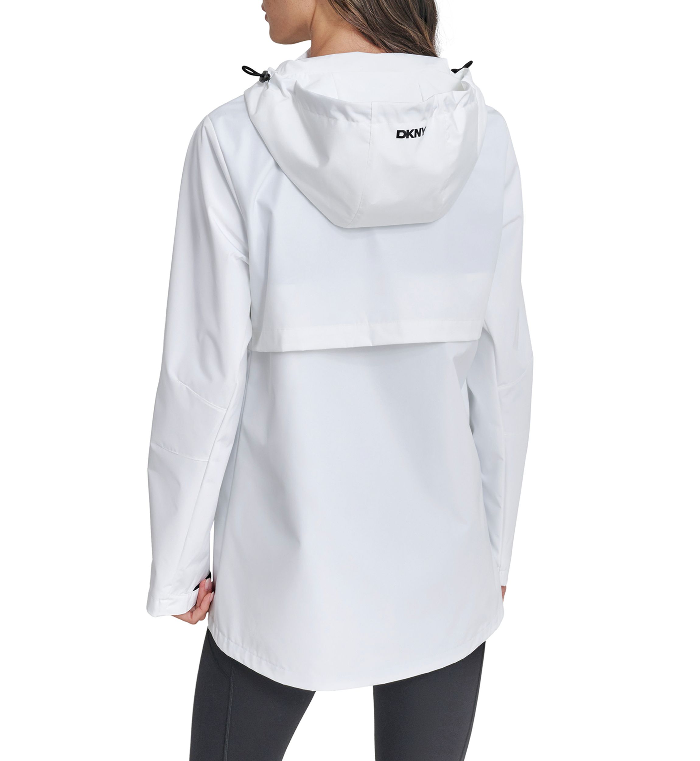 Womens Hooded Full Zip Spectator Jacket with Velcro® Cuff Detail
