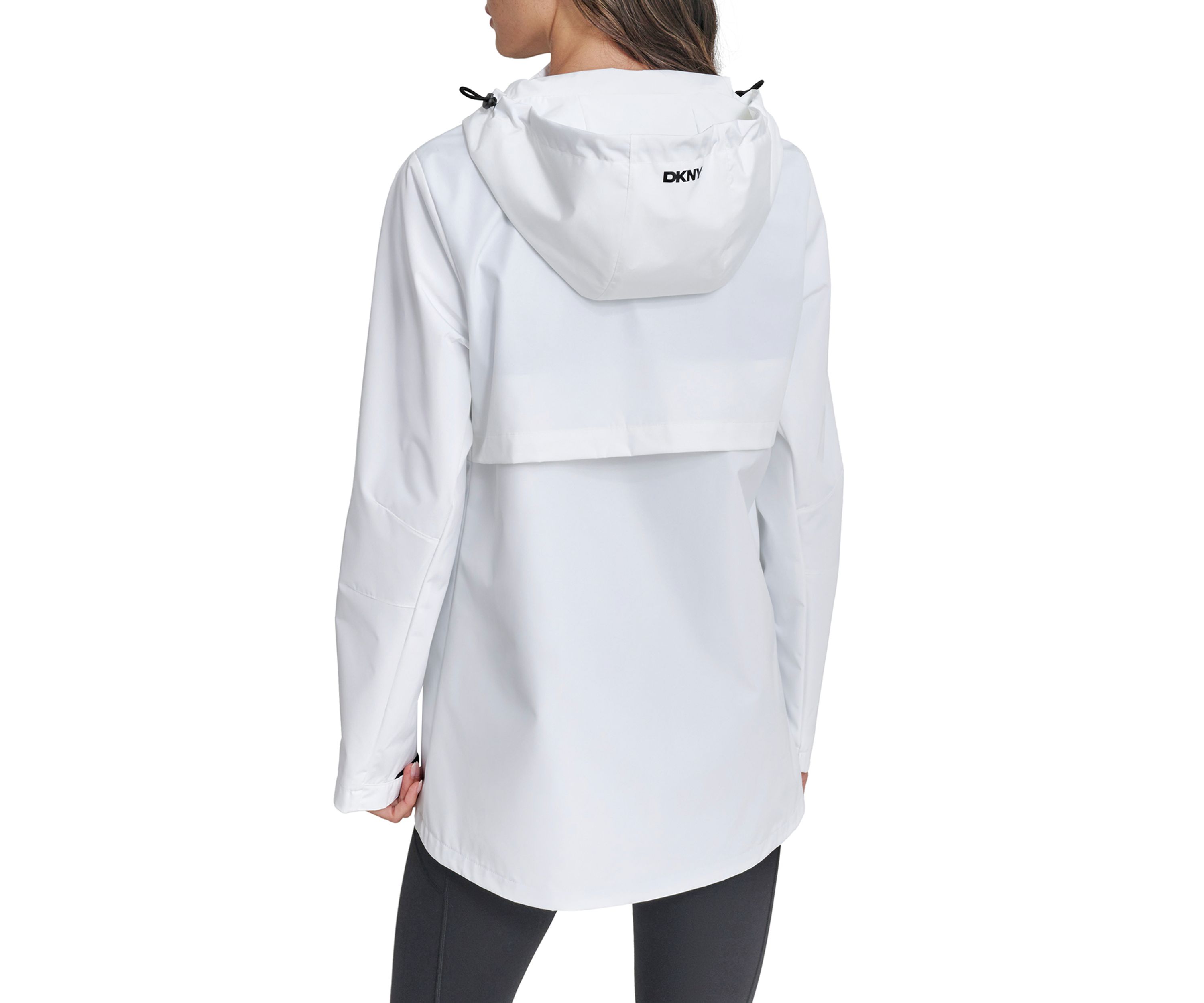 Womens Hooded Full Zip Spectator Jacket with Velcro® Cuff Detail