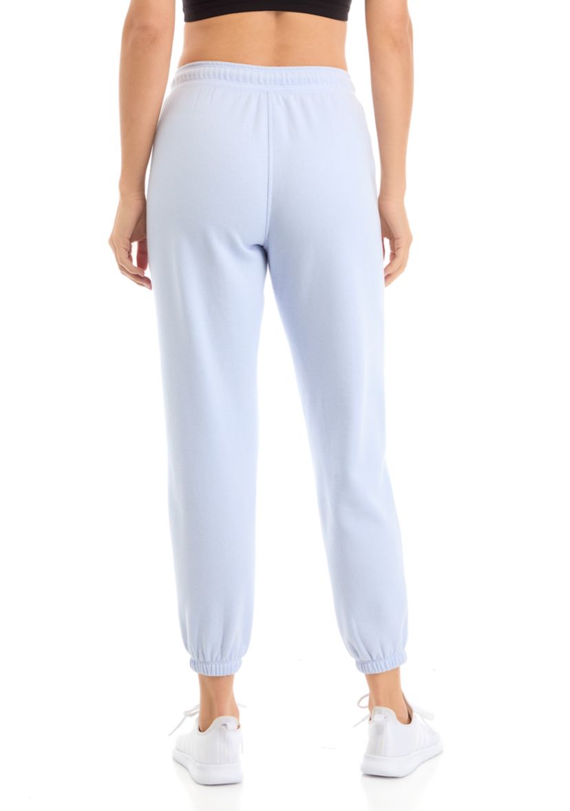 Womens Varsity Embroidered Logo Joggers with Pockets