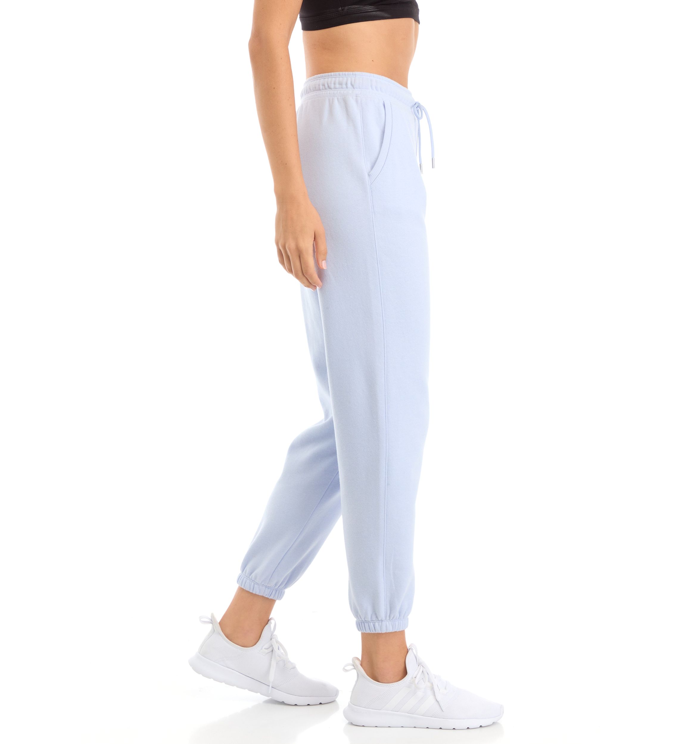 Womens Varsity Embroidered Logo Joggers with Pockets