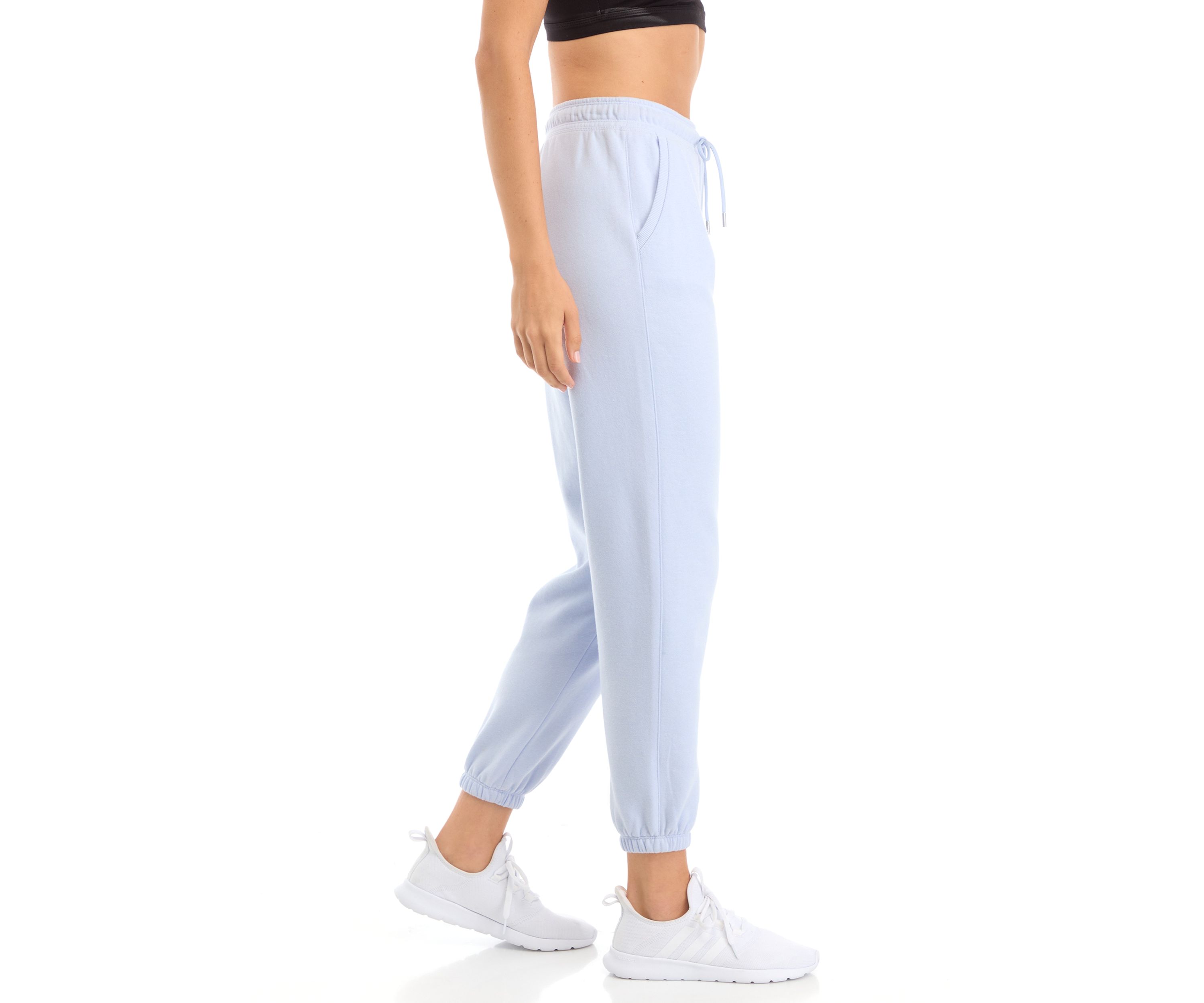 Womens Varsity Embroidered Logo Joggers with Pockets