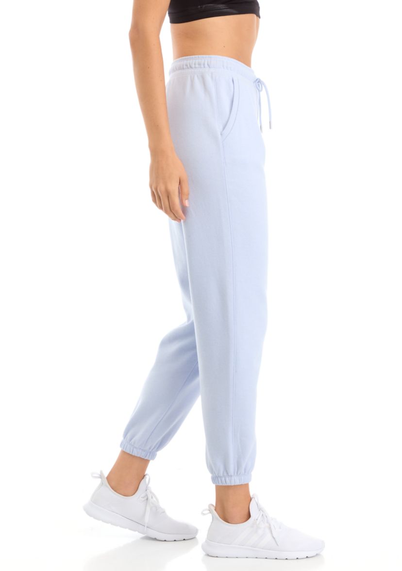 Womens Varsity Embroidered Logo Joggers with Pockets
