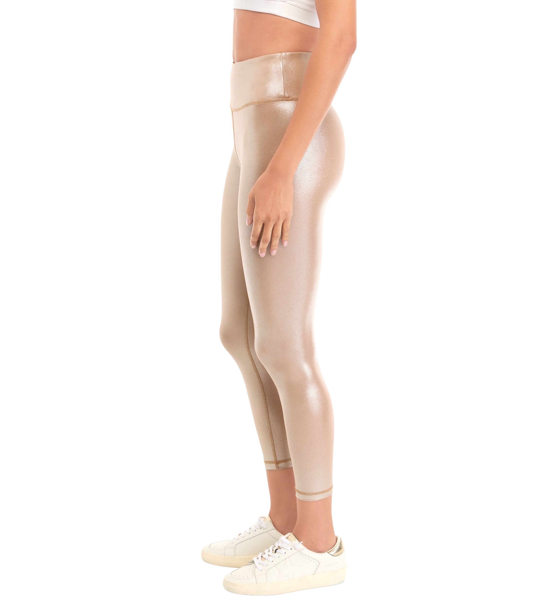 Foiled Fitness Shine HIgh Waist 7/8 Leggings