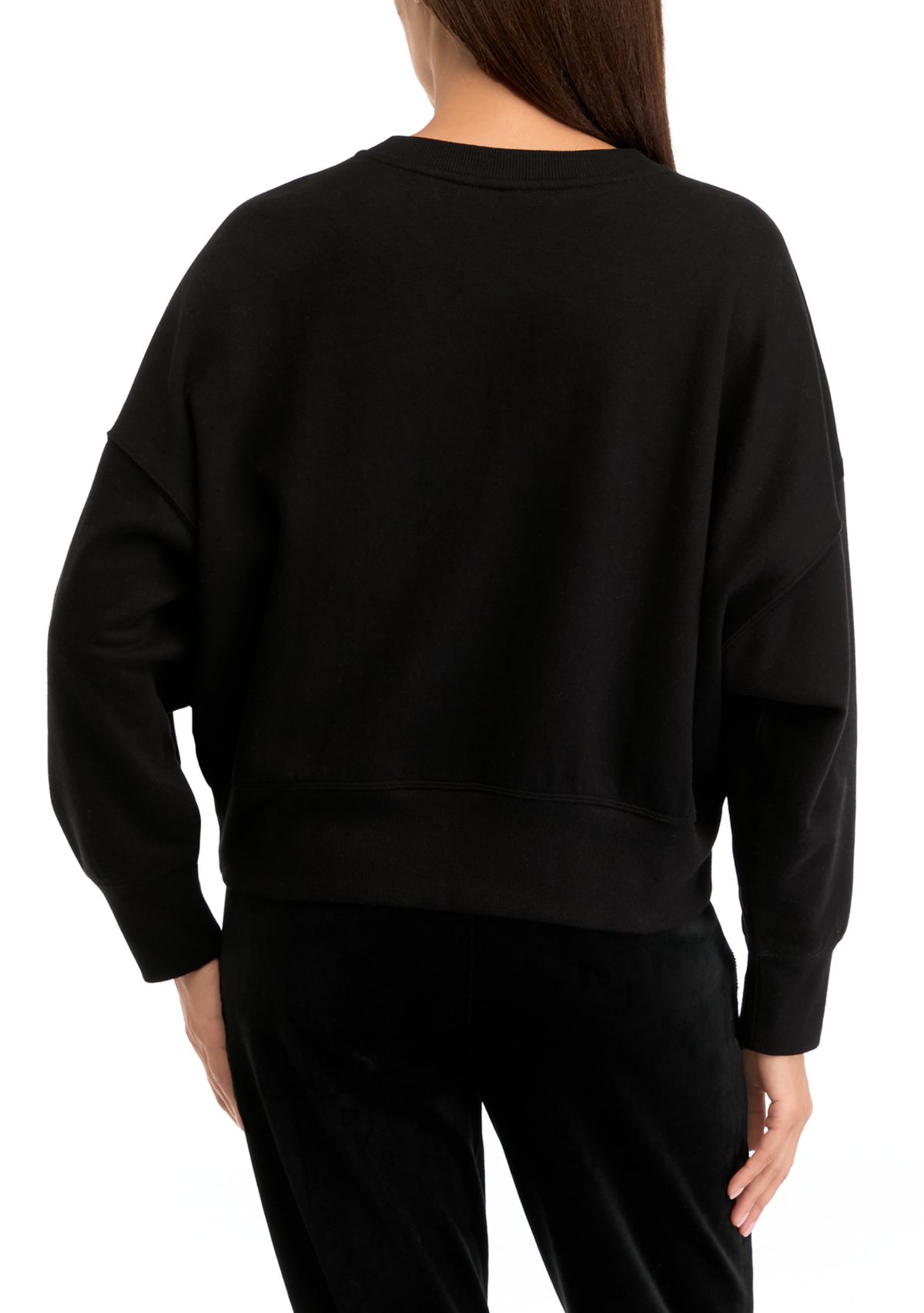 Womens Ombré Sequin Graphic T-Shirt