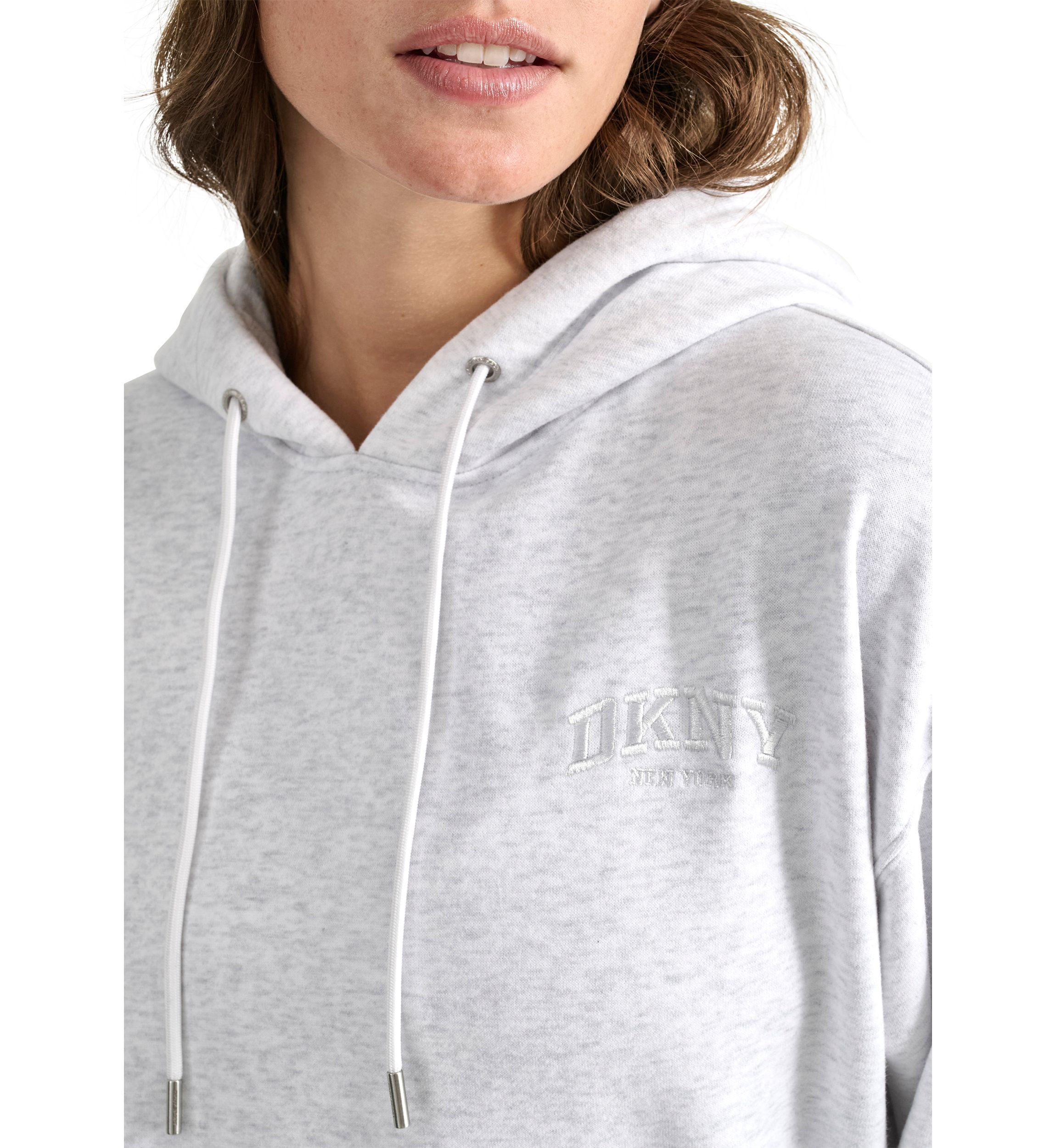 Varsity Embroidered Logo Hoodie 