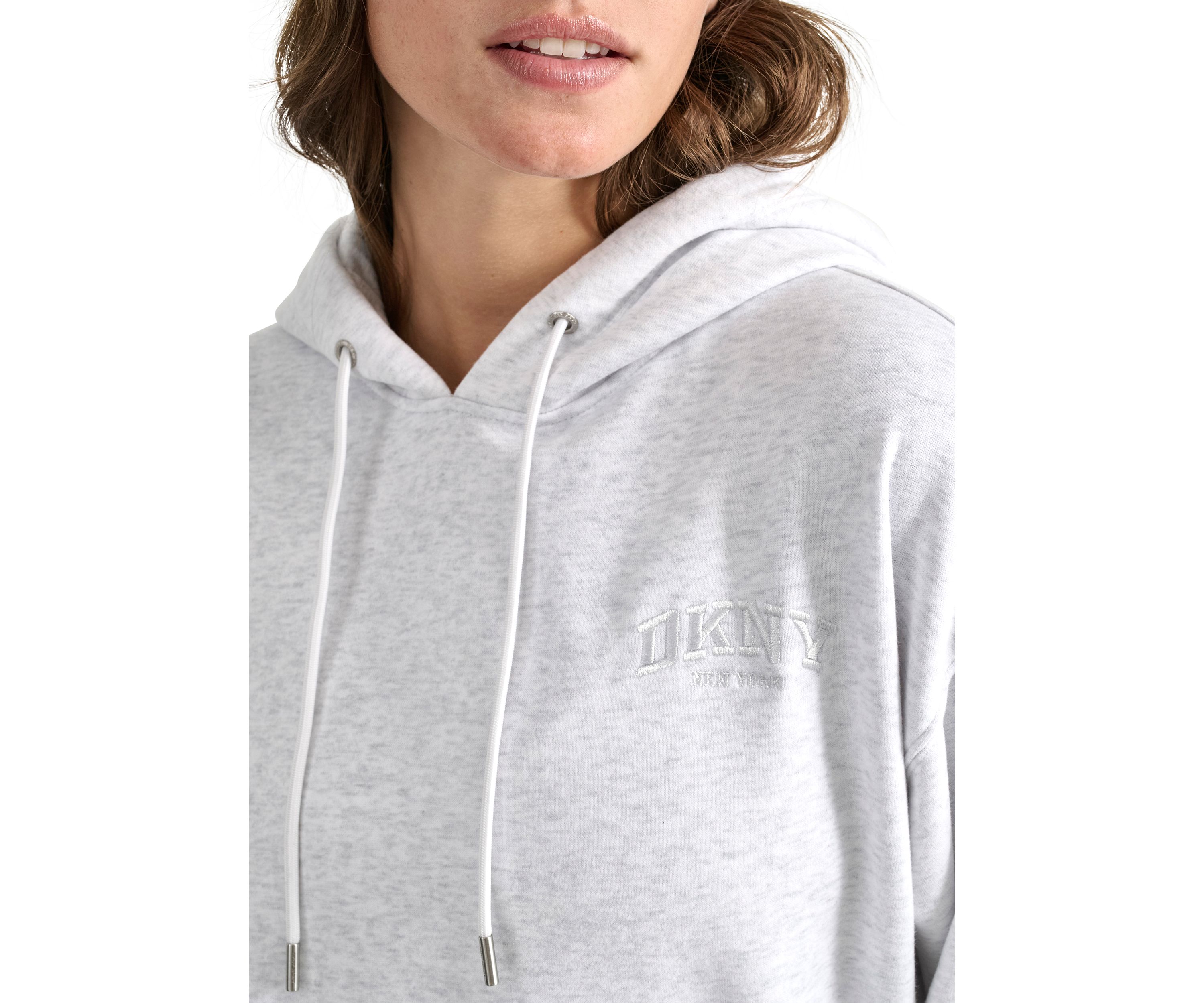 Varsity Embroidered Logo Hoodie 