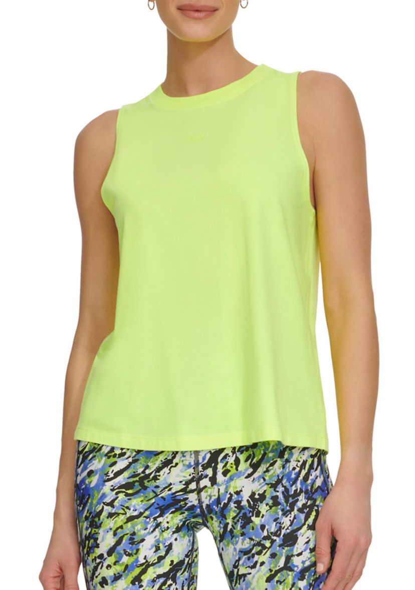 Solid Tank Top with Logo