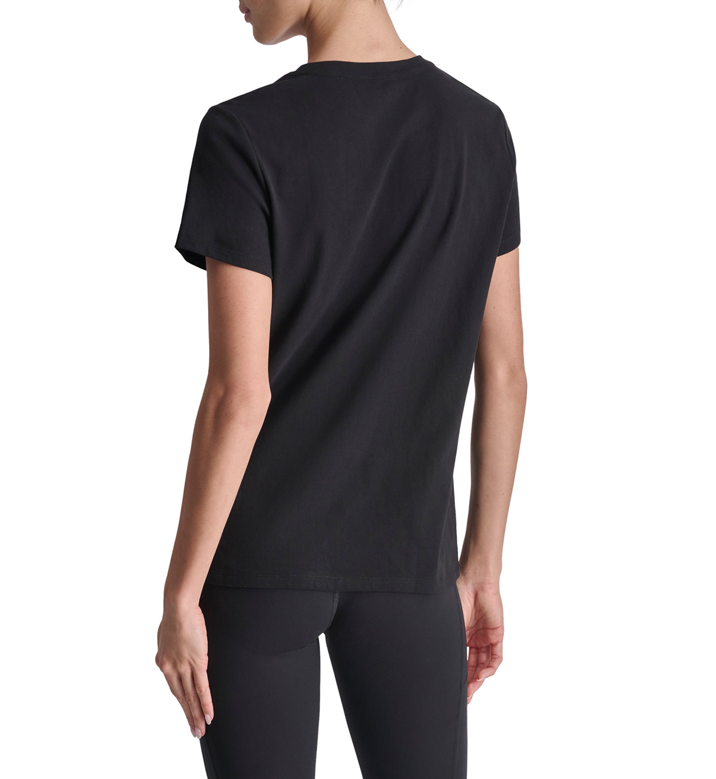 Womens Tonal Embroidered Logo T-Shirt